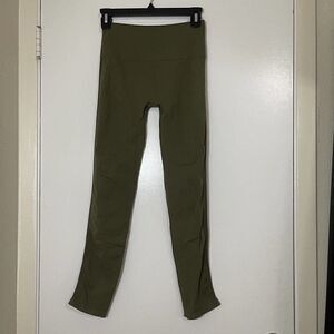 Free People FP movement olive green seamless leggings size M/L